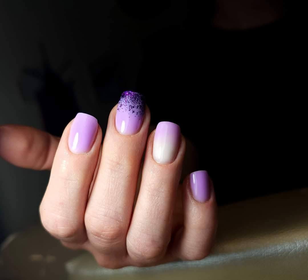 Lavender nježni ombre